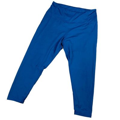 Zella Yoga Athletic Cropped Leggings Blue Size 2X