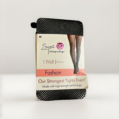 Secret Treasures Fishnet Stockings 1 Pair M Medium