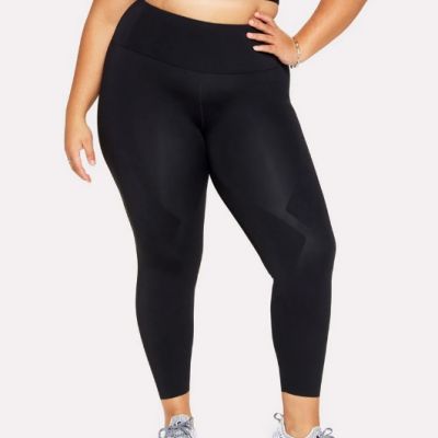 NWT Yitty Lizzo Black Ultralift Bootysculpt High Waist 7/8 Leggings Size 4X