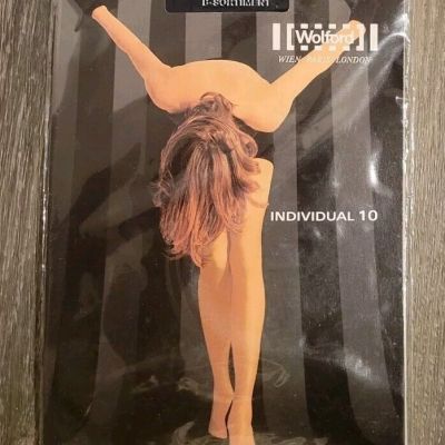 Wolford Individual 10 Tights Size Small Admiral