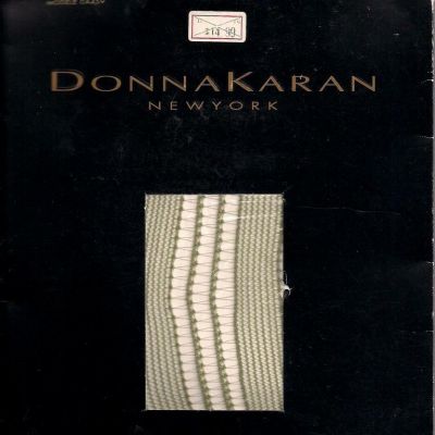 Donna Karan New York DK Gauze Stripe Pantyhose Meduim/Tall NEW Jute style 0A459