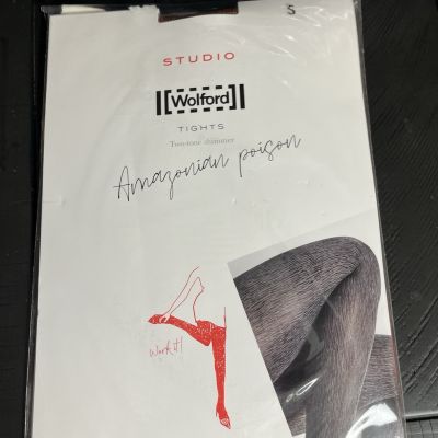 Wolford Amazonian Poison - Red Rust/Black - S