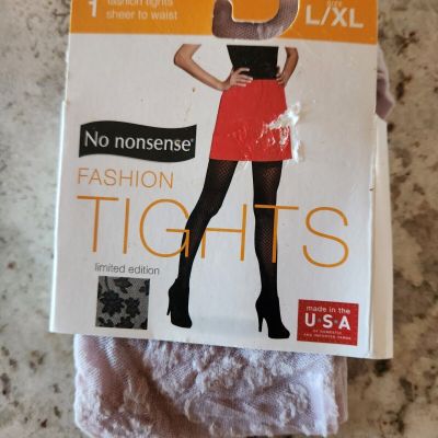 NWT No Nonsense Fashion Tights  L/XL