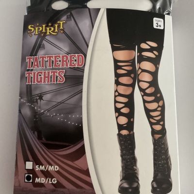 Lot Of 2 Tattered Tights Legs Avenue & Spirit