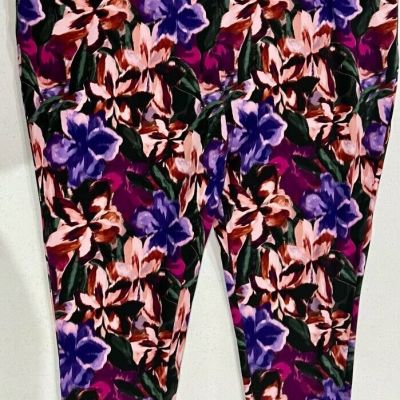 New Terra & Sky Floral Leggings Sz 3X