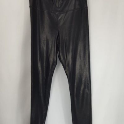 Aritzia Wilfred Free Black Faux Leather Leggings 32