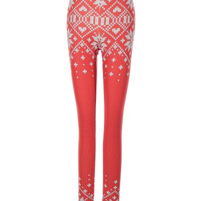 Fierce Pulse Women Red Leggings XS