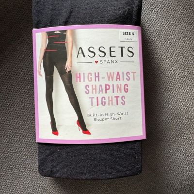 ASSETS by SPANX Women's Original Shaping Tights Black Size 4 NEW