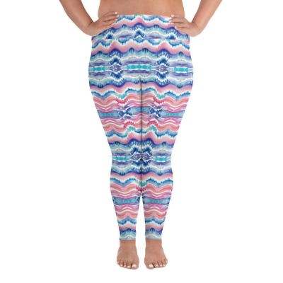 All-Over Print Plus Size Leggings