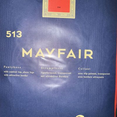 FOGAL Mayfair 513 Pantyhose  Color: Midnight Size:  Medium  513 - 07