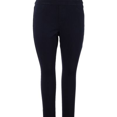 Style&Co Women Blue Jeggings 14 Plus