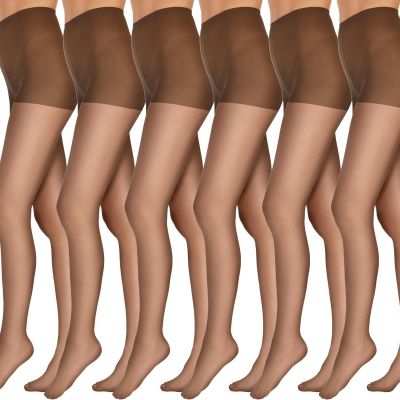 Everyday Pantyhose 100perc Nylon- Control Top- Sheer Toe