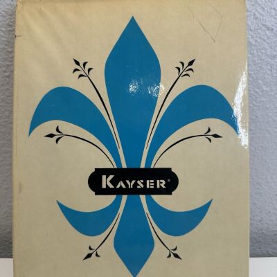VINTAGE Kayser Hosiery-Seamless-Peach Flip-Sz9.5L X 3 *NEW