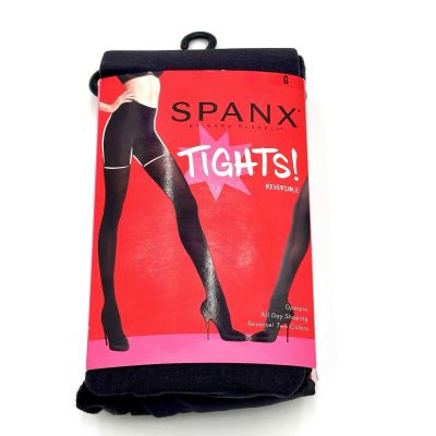 SPANX Reversible Mid-Thigh Leg SHAPING Nylon Tights Slimming Pantyhose Shapewear