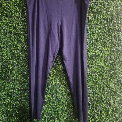 Eileen Fisher Women's Navy Leggings Size 3X