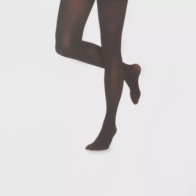 BLACK Women's 40D Opaque Tights Xhilaration