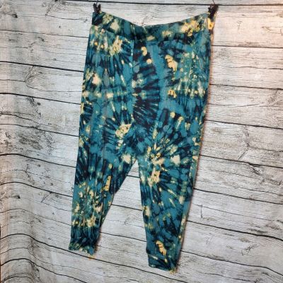 Plus Size Joggers Leggings Multicolor Size 2X