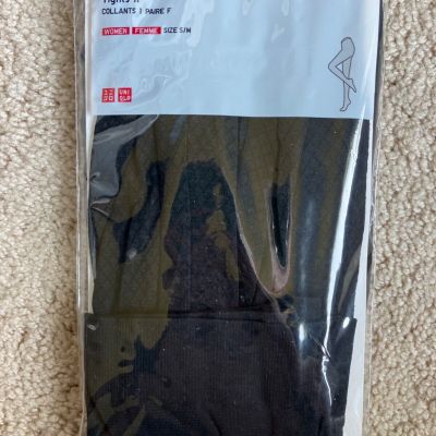 Uniqlo Tights 1P Women S/M 09 Black 50 Denier