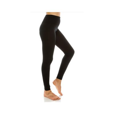 Sofra Ladies High Waist Fleece Leggings Plus size