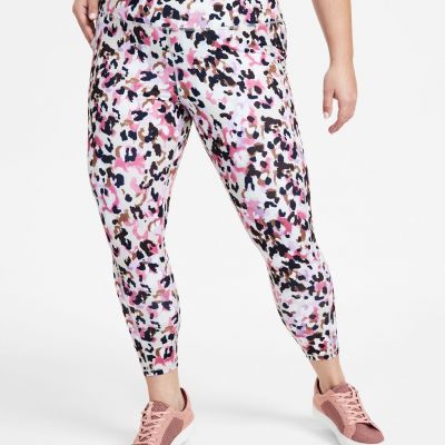 Plus Size Cheetah Splash 7/8 Leggings