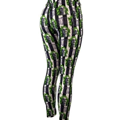 Beetlejuice Never Trust The living Super Soft Leggings Multiple Sizes w/ POCKETS