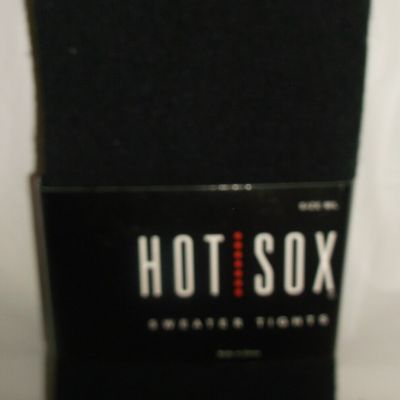 NIP Hot Sox Black Sweater Tights M/L