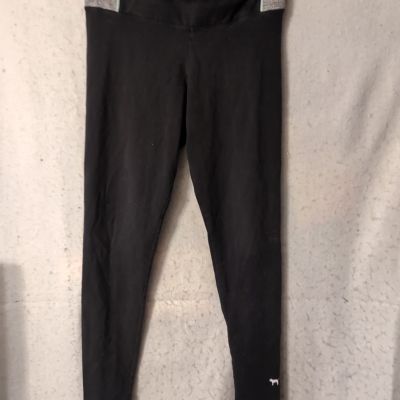 PINK Victoria's Secret Black Yoga Leggings Skinny Size M