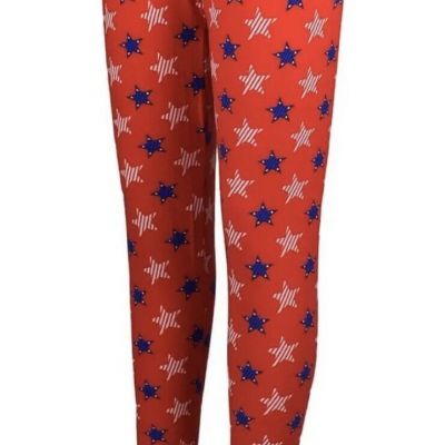 TSI Sportswear Home of the Brave NEW Womens Fashion Leggings Star Pattern M