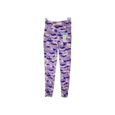 Pop Fit Womens Purple Camo High Rise Leggings Size Small Style POP3210-23