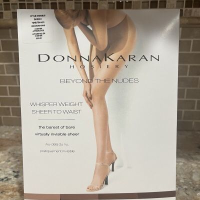 Donna Karan Hosiery Womens Beyond The Nudes Sheer To Waist Pantyhose DKS001. Med