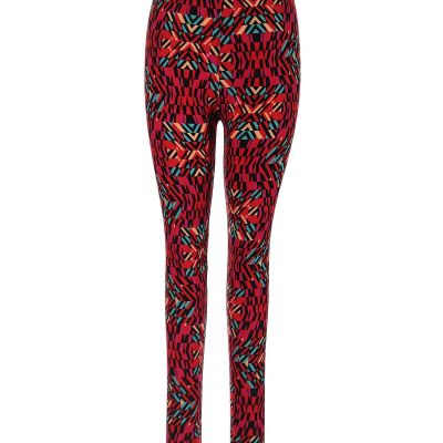 Eevee Women Red Leggings One Size