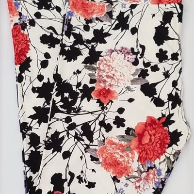 OS LuLaRoe One Size Leggings Beautiful Floral Print NWT W42