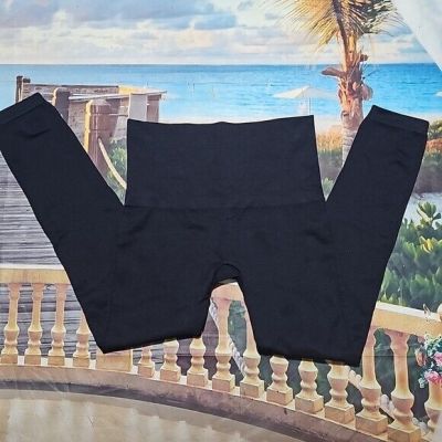 Spanx Black Leggings Size 1X