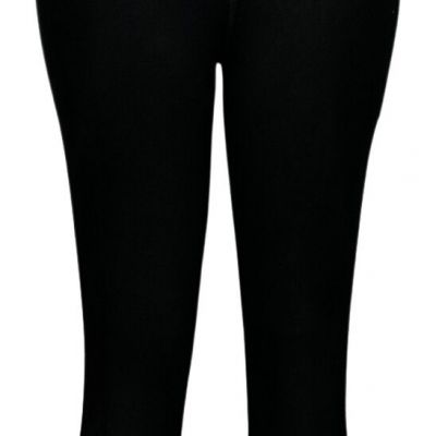 Denim & Co. Women's Leggings Sz 2XS (XXS) Duo Stretch Legging with Black A594499