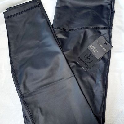 NEW 90 Degree By Reflex Black Studio 54 Liquid Leggings Womens Size XL MSRP $78