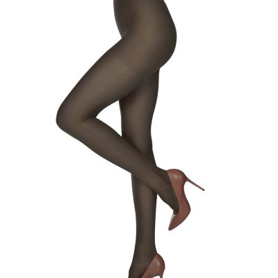 Women's 12 Denier Soft Sheen Crystal Sheer Control Top Pantyhose