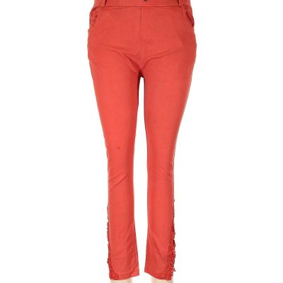 Amaryllis Women Red Jeggings XL