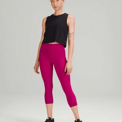 Lululemon *NEW* size 16 Swift Speed High-Rise leggings Crop 21