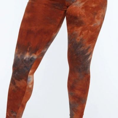 Fashion Nova Women's Tie Dye Leggings Large