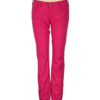 Hollister Women Pink Jeggings 24W