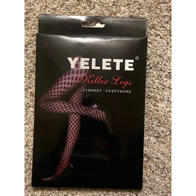 Hosiery Tights Pantyhose Fish Nets Black Yelete Stockings