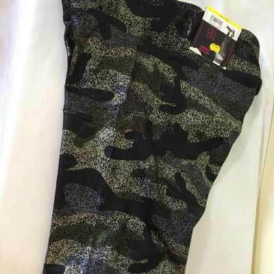 New No Boundaries Sueded Ankle Leggings Juniors Women Shiny Camo