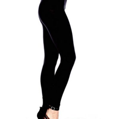 Plain Basic Solid Cotton Ankle Length Long Full Leggings Junior & Plus Size S-3X