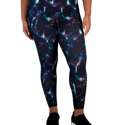 ID Ideology Plus Size Celestial Sky Printed 7/8 Leggings