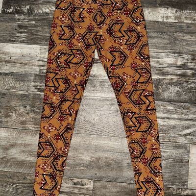 LuLaRoe Leggings Women's Geometric Print OS