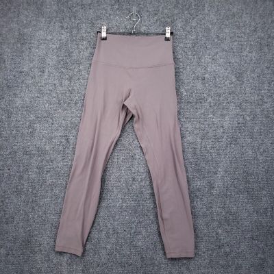 Lululemon Leggings Womens 6 Gray Align High Rise Pants Ankle Pull On Yoga Gym