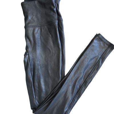 Spanx Size S Faux Leather Leggings for Women - Black