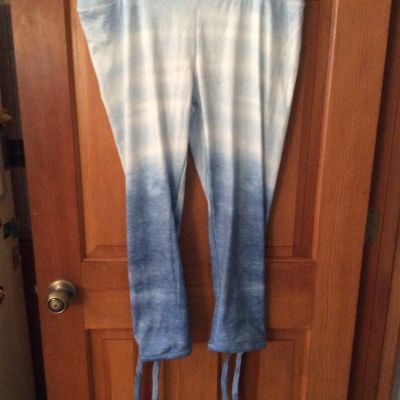 Women's Simply Southern Blue Legging Plus Size 2X NWT