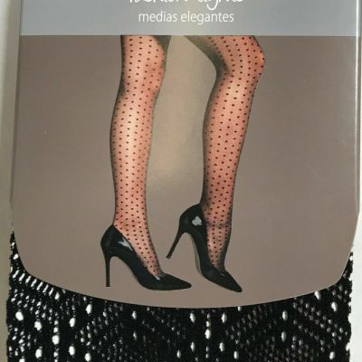 Secret Treasures Ladies Geo Fishnet Tight Black Size 1