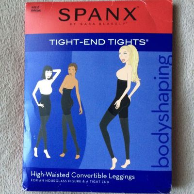 Spanx  size E Charcoal High Waisted Covertible Leggings Style 944A NWT